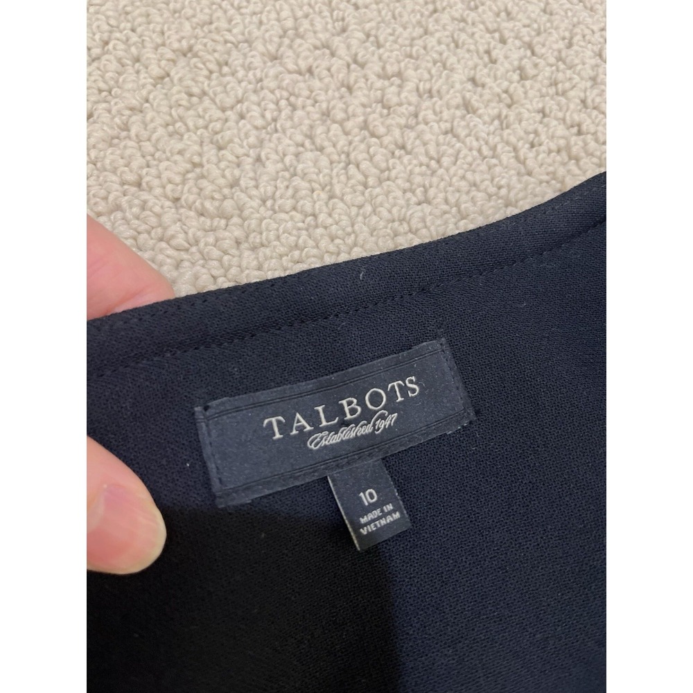 talbots women wool overcoat size 10 - Picture 4 of 10